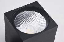 8W SQUARE D2W 6CCT BLACK 48' - TH755