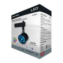 12W LED TRACK HEAD ROUND - TH904