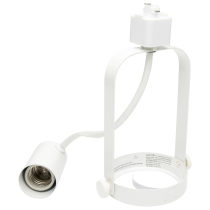WHITE PAR30 GIMBAL RING TRACK - TK316