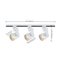 TRACK KIT 12W LED ANGLE ARM - TK423
