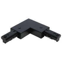 L CONNECTOR REV POLARITY BLK - TP234