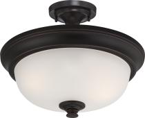 ELIZABETH - 2 LT SEMI FLUSH - 60-5700