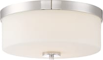 DENVER 2 LIGHT FLUSH MOUNT - 60-6231