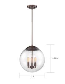 ARIEL 3 LIGHT PENDANT - 60-6741