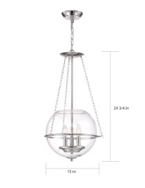 ODYSSEY 3 LIGHT PENDANT - 60-6952