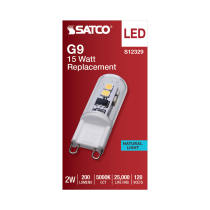 2W/LED/G9/CL/850/120V - S12329