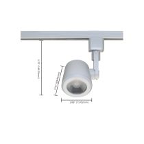 12W LED TRACK HEAD TAPER BACK - TH451