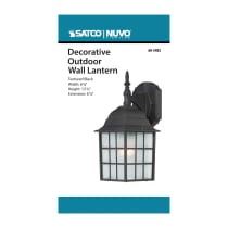 ADAMS 1 LGT 14 OUTOOR WALL - 60-3482
