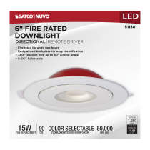 15WLED/DW-FR/6/CCT-SEL/RND/DIR - S11881