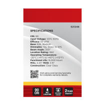 6G25/LED/CL/930/120V/2PK - S21246