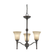 FRANKLIN 3 LIGHT CHANDELIER - 60-4245