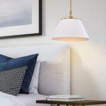 DOVER 1 LIGHT MEDIUM PENDANT - 60-7412