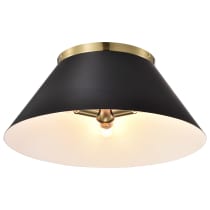 DOVER 3 LIGHT LARGE FLUSH - 60-7420