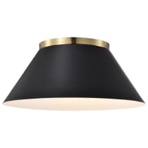 DOVER 3 LIGHT LARGE FLUSH - 60-7420