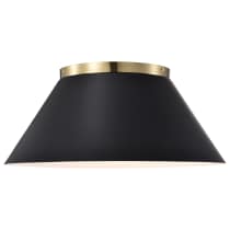 DOVER 3 LIGHT LARGE FLUSH - 60-7420