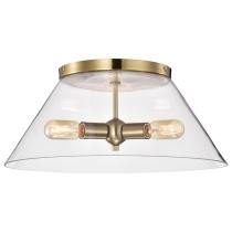 DOVER 3 LIGHT LARGE FLUSH - 60-7422