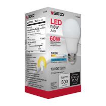 9.8A19/LED/50K/120V/ECO/ND - S11409