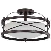 GINGER - 2 LT SEMI FLUSH - 60-5335