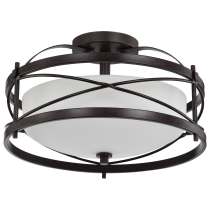 GINGER - 2 LT SEMI FLUSH - 60-5335