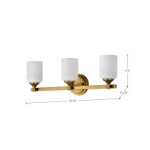 SOLARA 3 LIGHT VANITY - 60-8663