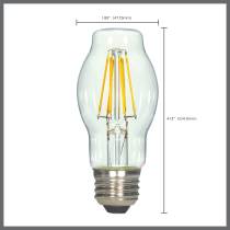 4.5BT15/CL/LED/E26/27K/120V - S9575