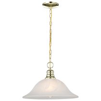 1 LT HANGING DOME PENDANT - 60-392