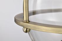 AMADO 3 LIGHT SEMI FLUSH MOUNT - 60-7821
