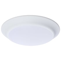 7" LED DISK LIGHT WHITE FINISH - 62-1801R1