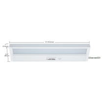 UNDER CAB LED RGB 14" - WH - 63-552