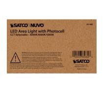 40W LED AREA LIGHT W/PHOTOCELL - 65-682