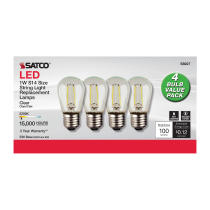 1W/LED/S14/CL/822/120V/ND/4PK - S8027