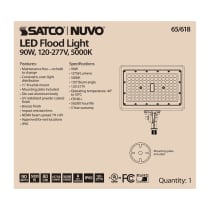 LED FLOOD 90W 5000K - 65-618