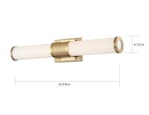 CAPER LED 24" VANITY - 62-1602