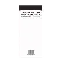 LED WIDE BEAM ANGLE CANOPY - 65-636