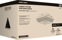 LED WIDE BEAM ANGLE CANOPY - 65-636