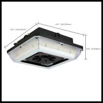 LED WIDE BEAM ANGLE CANOPY - 65-636