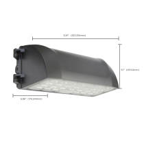 80W FULL CUTOFF WALL PACK - 65-673