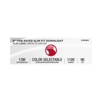 13WLED/6/FR/CCT/SLF/RD/FL/RND - S11866R1