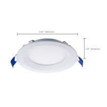 10WLED/DW/4/CCT-SEL/RND/RD/WH - S11870R1