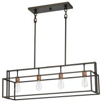 LAKE 4 LIGHT ISLAND PENDANT - 60-5854