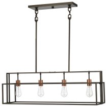 LAKE 4 LIGHT ISLAND PENDANT - 60-5854