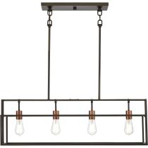 LAKE 4 LIGHT ISLAND PENDANT - 60-5854