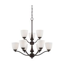 PATTON 9 LIGHT CHANDELIER - 60-5139