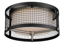 PRATT 3 LIGHT FLUSH MOUNT - 60-6452