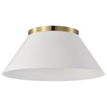DOVER 3 LIGHT LARGE FLUSH - 60-7421
