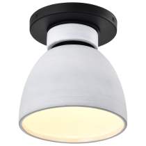 COLLINS 8" CERAMIC FLUSH MOUNT - 60-8011