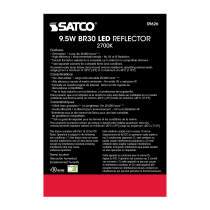 9.5BR30/LED/27K/GU24/650L/120V - S9626