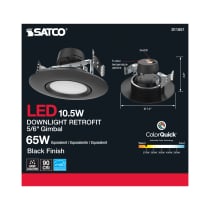 10.5WLED/DIR/5-6/CCT-SEL/120V/ - S11857
