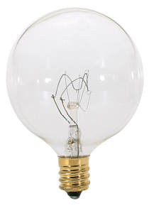 40W G16 1/2 CAND CLEAR - S3728