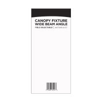 LED WIDE BEAM ANGLE CANOPY - 65-635